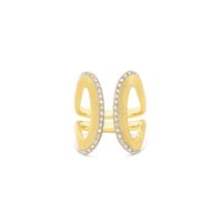 Anneau Nanis Femme Libera in Or Diamante 0.19 Ct AS8-604 GG-IN - AS8-604 GG-IN